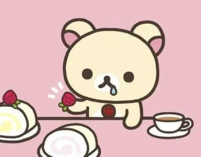 轻松熊熊妹可爱头像