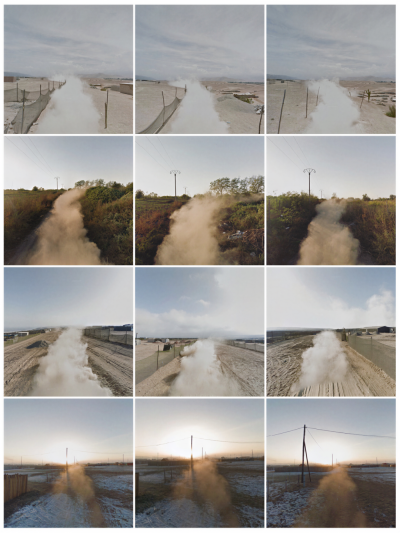 世界各地的尘土，谷歌街景图像，2016-2020，Jacqui Kenny