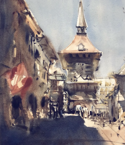 美国水彩画家Uma Kelkar
她的作品
因其独特的光影效果
令看画者犹如身临其境
仿佛正在看一部好莱坞电影
难以忘怀
