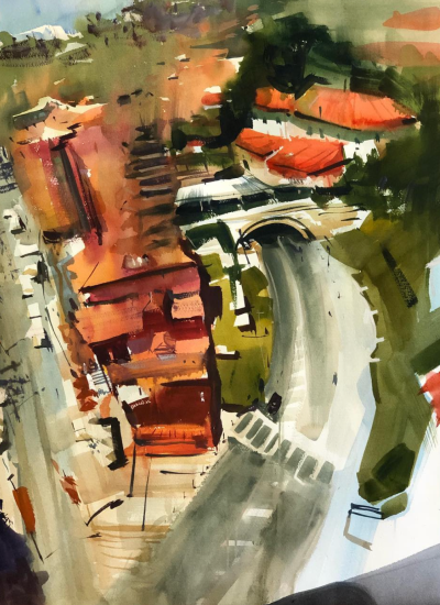 美国水彩画家Uma Kelkar
她的作品
因其独特的光影效果
令看画者犹如身临其境
仿佛正在看一部好莱坞电影
难以忘怀
