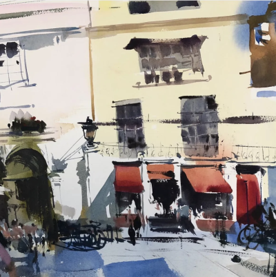 美国水彩画家Uma Kelkar
她的作品
因其独特的光影效果
令看画者犹如身临其境
仿佛正在看一部好莱坞电影
难以忘怀
