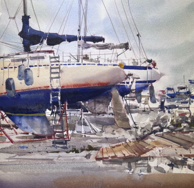 美国水彩画家Uma Kelkar
她的作品
因其独特的光影效果
令看画者犹如身临其境
仿佛正在看一部好莱坞电影
难以忘怀
