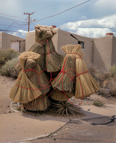 红色绳子，安全行为，2023-2024，Jacqui Kenny