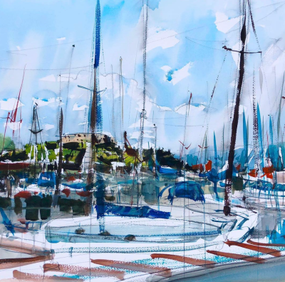 美国水彩画家Uma Kelkar
她的作品
因其独特的光影效果
令看画者犹如身临其境
仿佛正在看一部好莱坞电影
难以忘怀
