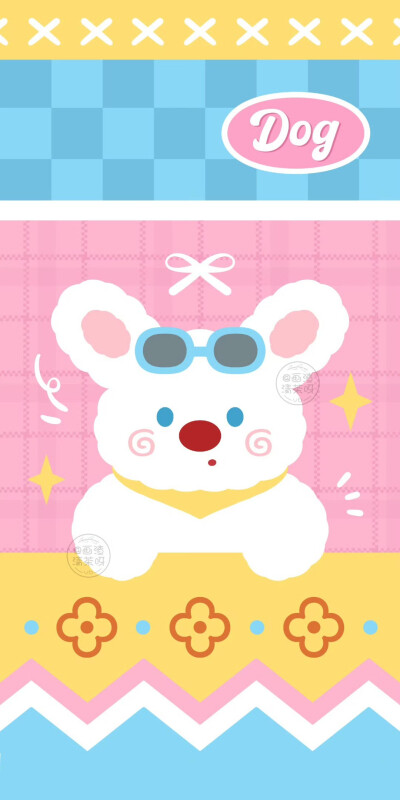 撞色拼接小动物