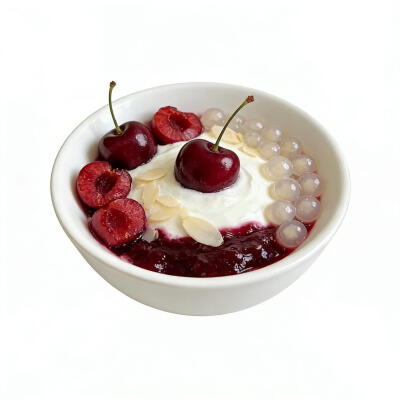 酸奶碗白底头像