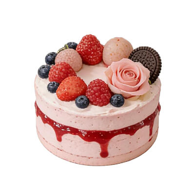 甜品蛋糕白底头像