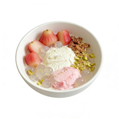 酸奶碗白底头像