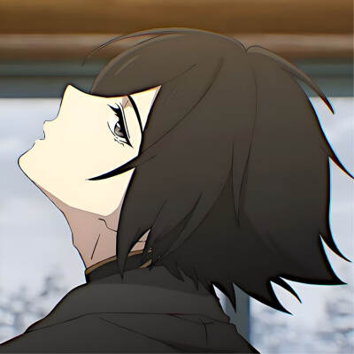 番剧：春夏秋冬代行者 春之舞
角色：寒椿狼星
动漫男头Δ