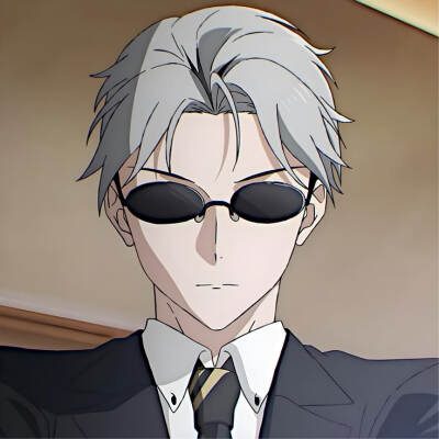 番剧：春夏秋冬代行者 春之舞
角色：寒月凍蝶
动漫男头Δ