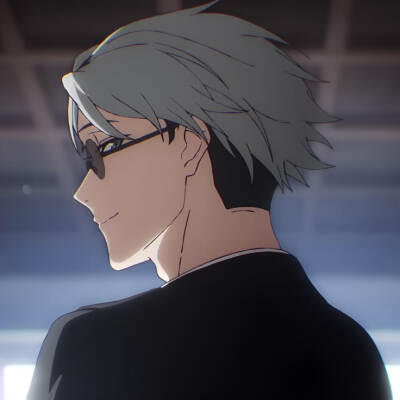 番剧：春夏秋冬代行者 春之舞
角色：寒月凍蝶
动漫男头Δ