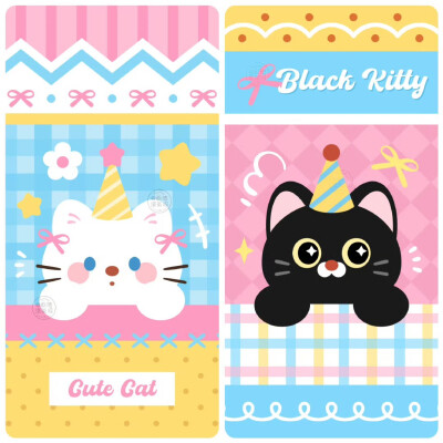 撞色拼接小动物