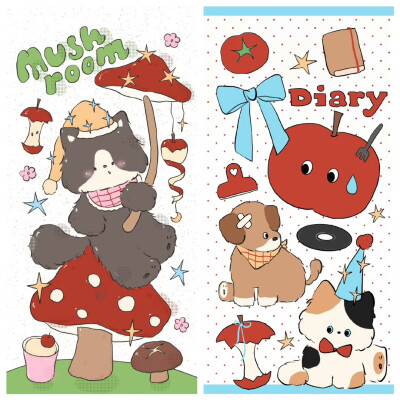 苹果复古动物壁纸