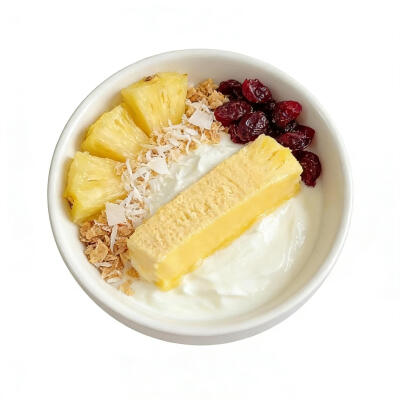 酸奶碗白底头像