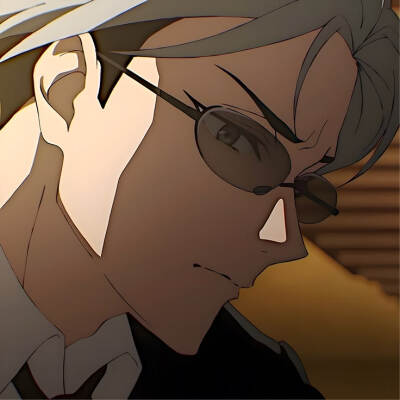 番剧：春夏秋冬代行者 春之舞
角色：寒月凍蝶
动漫男头Δ