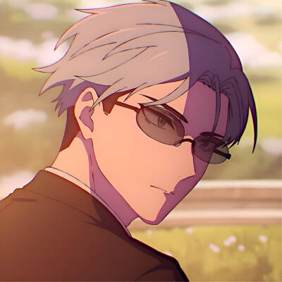 番剧：春夏秋冬代行者 春之舞
角色：寒月凍蝶
动漫男头Δ