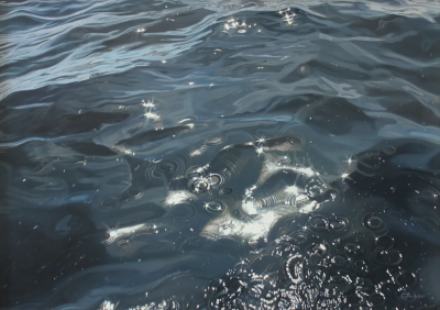 卡琳娜·弗朗西奥索是一位活跃于当代具象绘画领域的艺术家，以融合写实基础与柔和表现语言的人物绘画而受到关注。她的创作关注人物的情绪状态与内在感受，在结构与氛围之间建立细腻平衡。