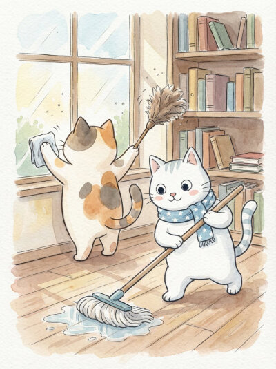 猫猫的快乐生活
