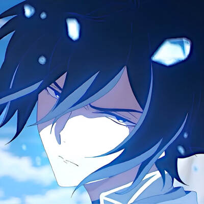 番剧：春夏秋冬代行者 春之舞
角色：寒椿狼星
动漫男头Δ