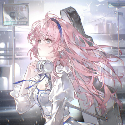 唯美女生头像