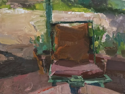 道格拉斯·安德林是一位美国风景画家，以强调自然光线与户外写生的绘画实践而受到关注。他的创作延续了美国印象主义与现实主义风景传统，注重在现场观察中捕捉瞬息变化的光与色。