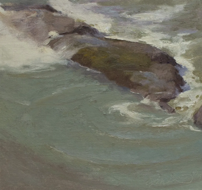 道格拉斯·安德林是一位美国风景画家，以强调自然光线与户外写生的绘画实践而受到关注。他的创作延续了美国印象主义与现实主义风景传统，注重在现场观察中捕捉瞬息变化的光与色。