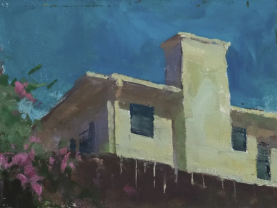 道格拉斯·安德林是一位美国风景画家，以强调自然光线与户外写生的绘画实践而受到关注。他的创作延续了美国印象主义与现实主义风景传统，注重在现场观察中捕捉瞬息变化的光与色。