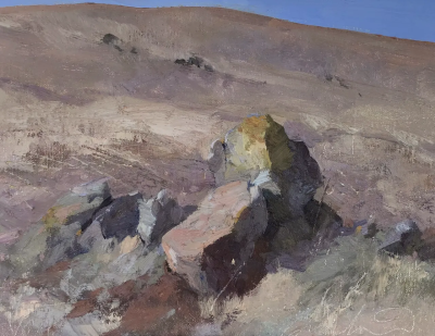 道格拉斯·安德林是一位美国风景画家，以强调自然光线与户外写生的绘画实践而受到关注。他的创作延续了美国印象主义与现实主义风景传统，注重在现场观察中捕捉瞬息变化的光与色。