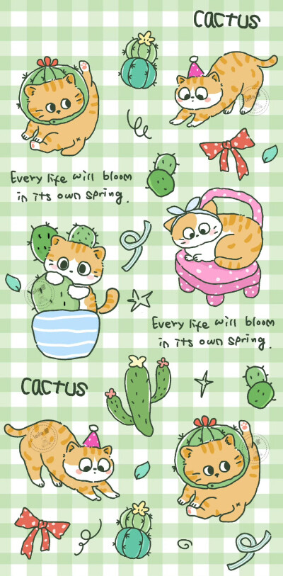 可爱猫咪壁纸套图