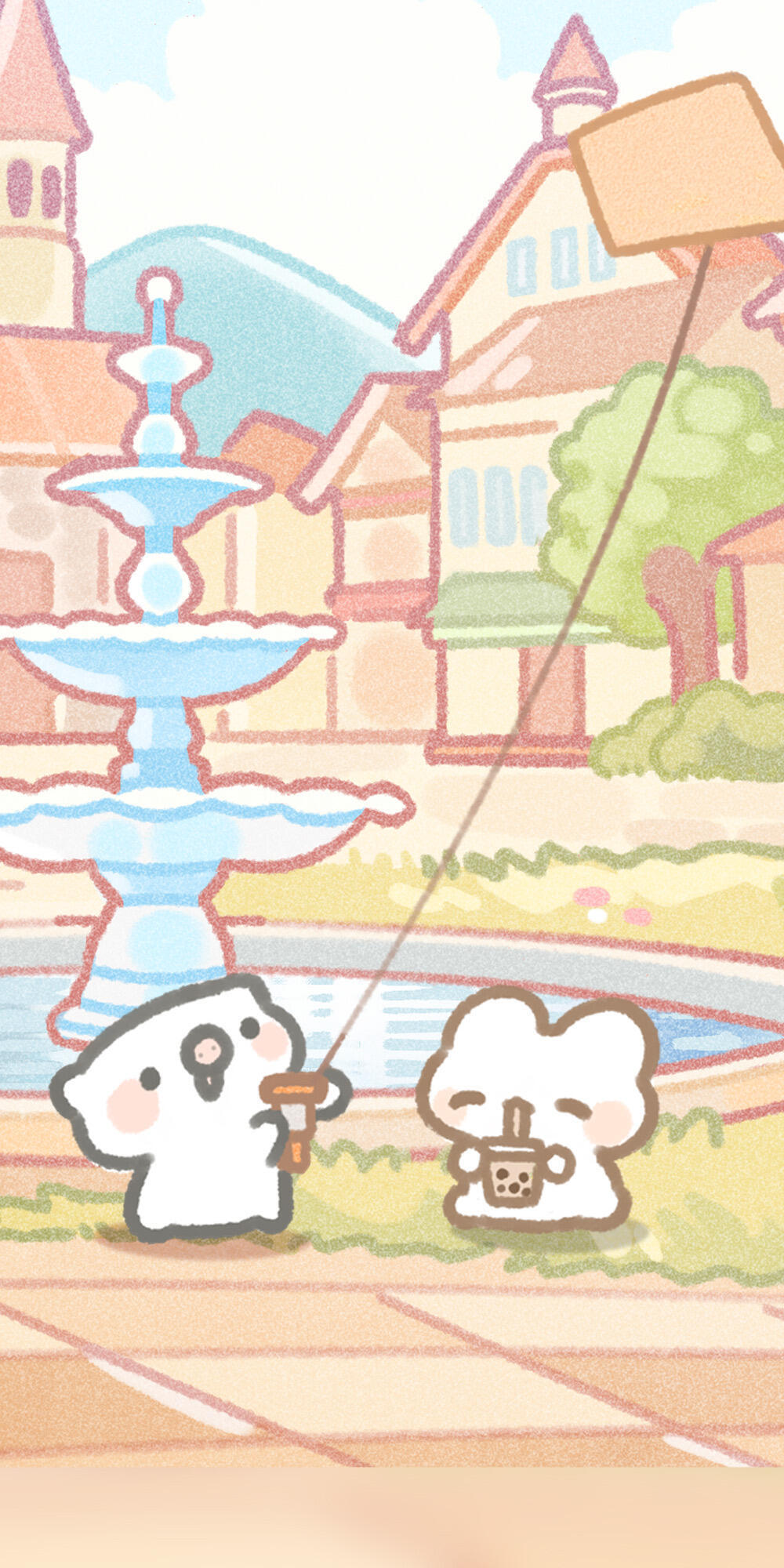 可爱联盟：可可和嘟嘟壁纸