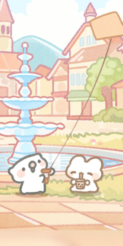 可爱联盟：可可和嘟嘟壁纸