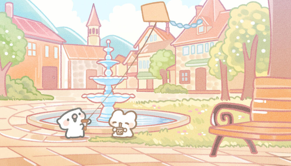 可爱联盟：可可和嘟嘟壁纸