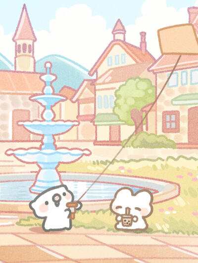 可爱联盟：可可和嘟嘟壁纸