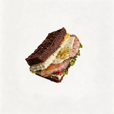 三明治白底头像