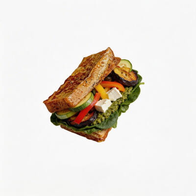 三明治白底头像