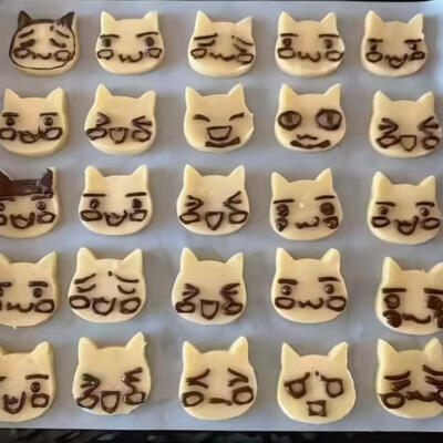 可爱萌物烘焙饼干