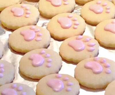 可爱萌物烘焙饼干