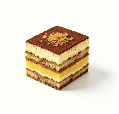 提拉米苏蛋糕白底头像