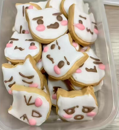 可爱萌物烘焙饼干