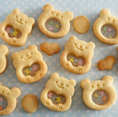 可爱萌物烘焙饼干