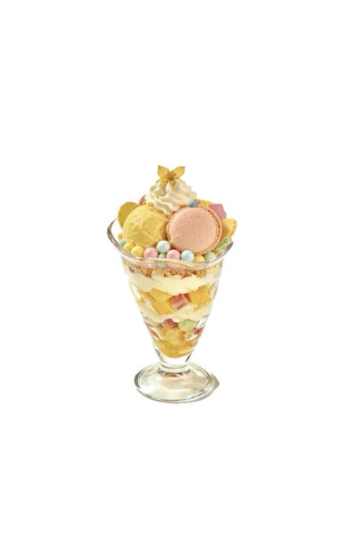 芭菲冰激凌白底头像