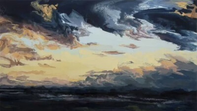 Carla Hananiah
是一位年轻的新西兰女性艺术家
她有着不一样的辽阔情怀
笔下的天空,尤其是晚霞
壮丽辽阔,色彩绚丽,层次分明
比摄影更美
看完都想去学油画了！
