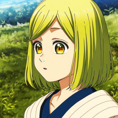 番剧：尖帽子的魔法工坊
角色：可可
动漫女头Δ