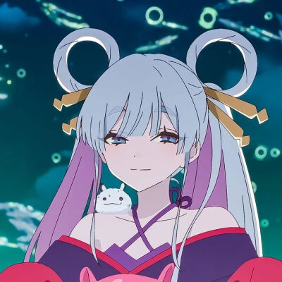 番剧：超时空辉夜姬
角色：辉夜姬
动漫女头Δ