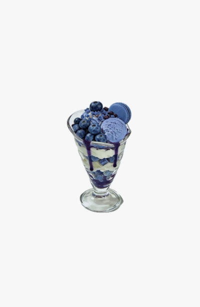 芭菲冰激凌白底头像