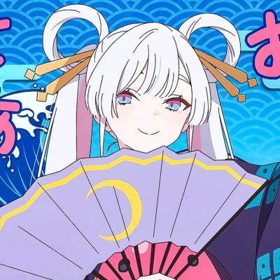 番剧：超时空辉夜姬
角色：辉夜姬
动漫女头Δ