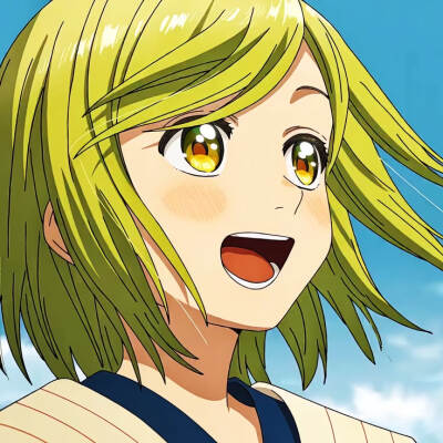 番剧：尖帽子的魔法工坊
角色：可可
动漫女头Δ