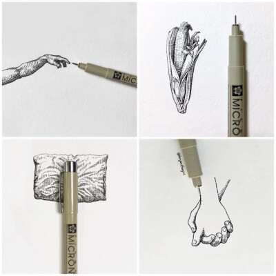 August Lamm
生活在康涅狄格州
凭一组针管笔手绘引18万人的围观喜欢
不同的针管笔的线条可以画出不一样效果
也可以根据画面的需要灵活使用针管笔绘画
