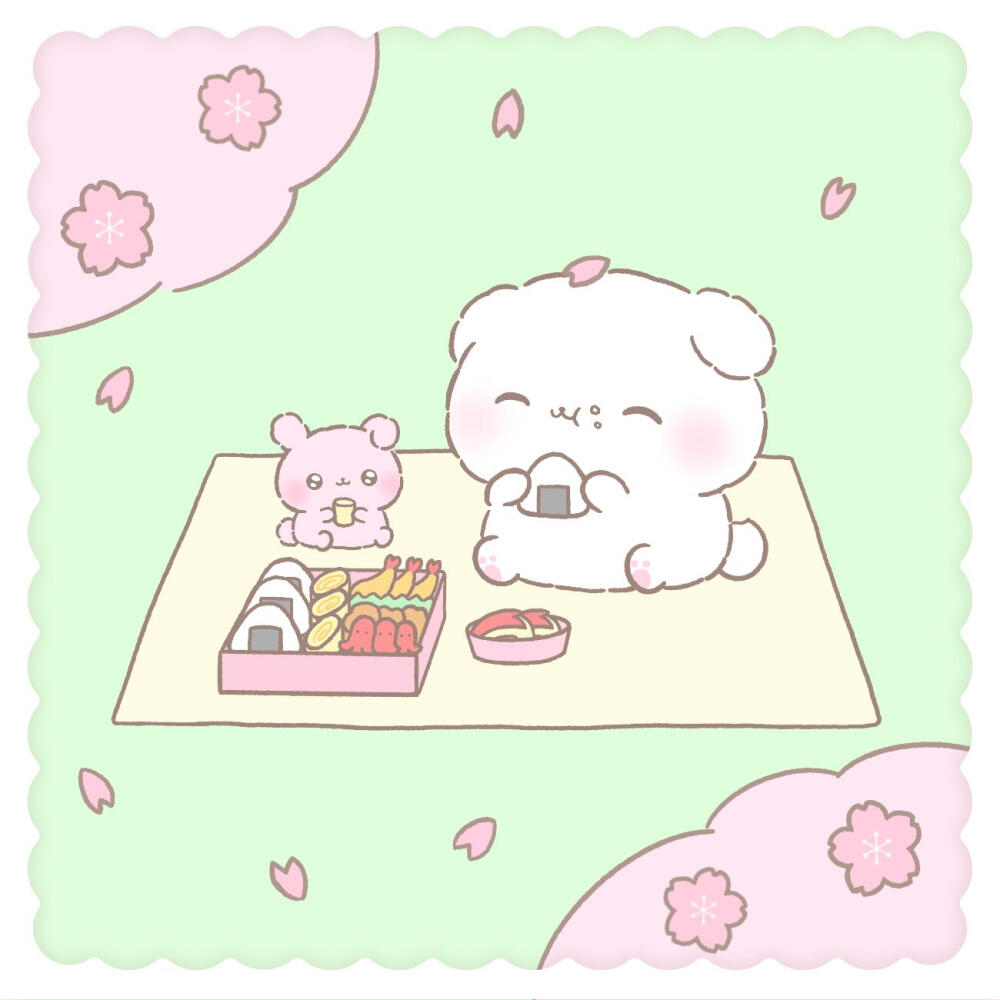 棉棉玛咻野餐