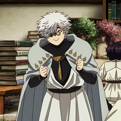 番剧：尖帽子的魔法工坊
角色：奇弗利
动漫男头Δ